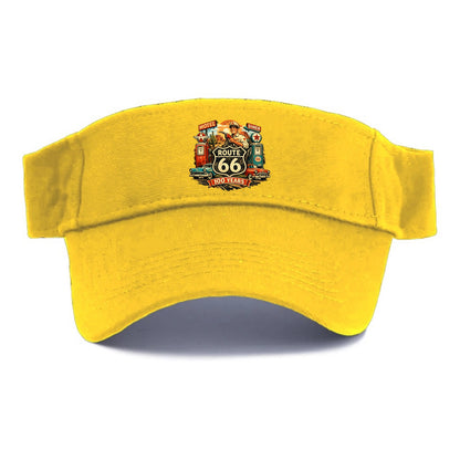 FILL ER UP | Vintage gas pumps | Flying A or Texaco style | Service station | Fuel stop | - Visor - Golden Harvest(Yellow)