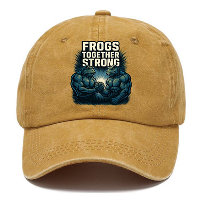 Frogs Together Strong 4 - Classic Cap - Golden Harvest(Yellow)