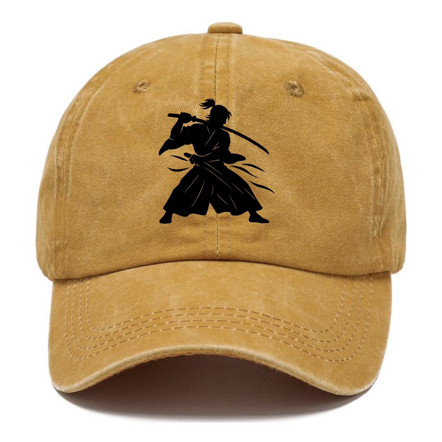 Japanese samurai sword draw - Classic Cap - Golden Harvest(Yellow)