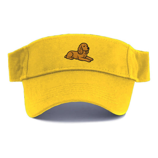 Cocker Spaniel - Golden colored relaxed Visor - Golden Harvest(Yellow)