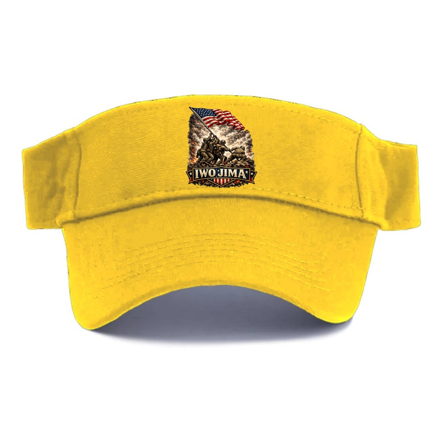 Iwo Jima Flag Raising - Visor - Golden Harvest(Yellow)