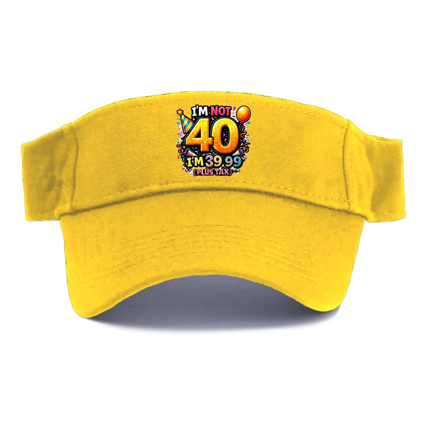 Not 40 Plus Tax - Visor - Golden Harvest(Yellow)