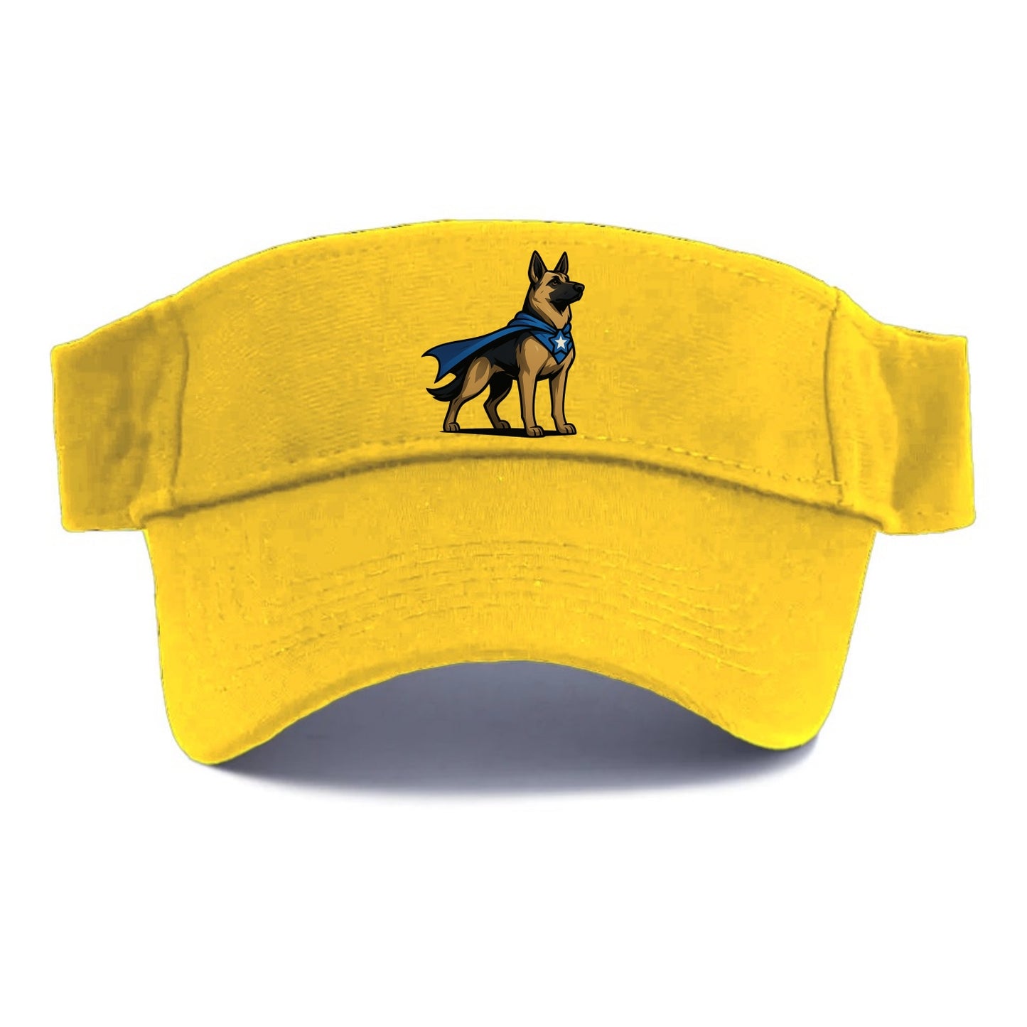 German Shepherd Patriotic Hero  - Visor - Golden Harvest(Yellow)