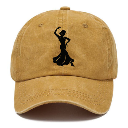 Flamenco dancer passionate stance - Classic Cap - Golden Harvest(Yellow)