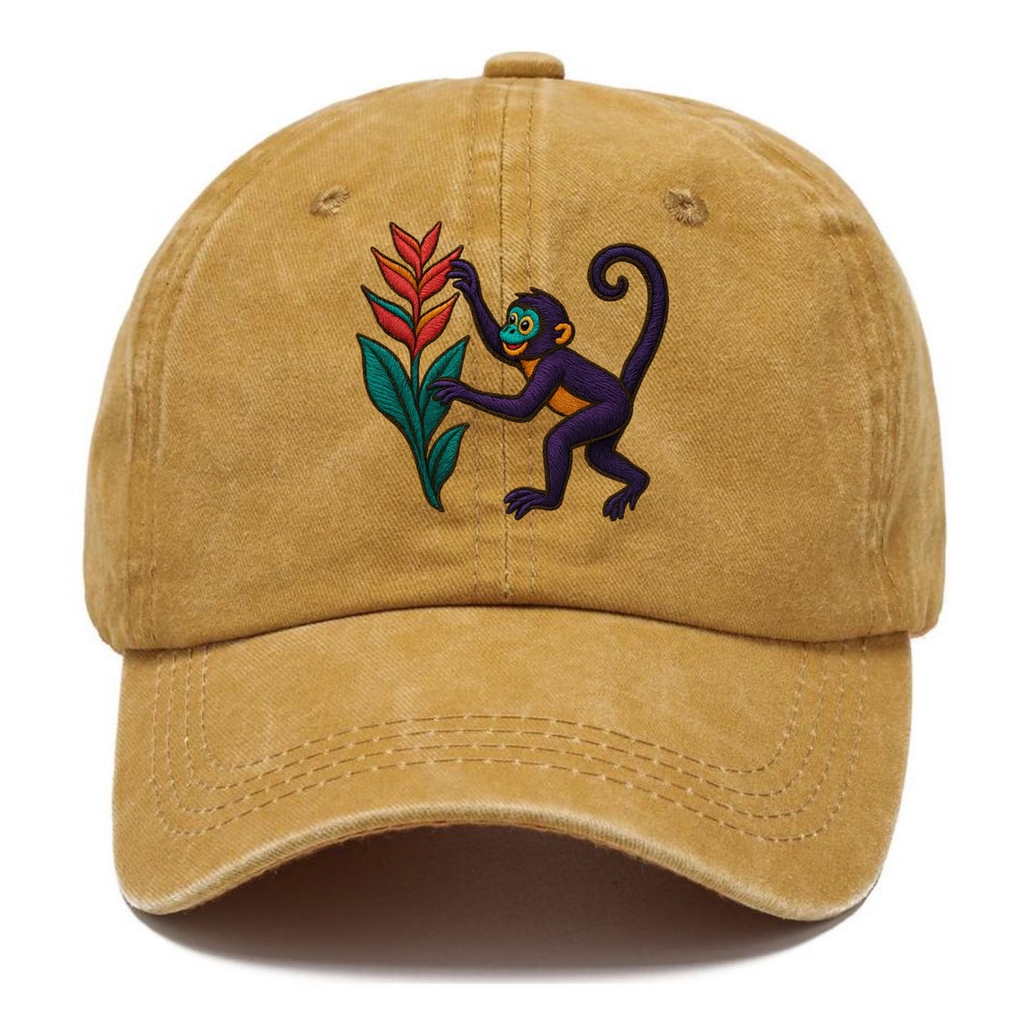 Spider Monkey - Classic Cap - Golden Harvest(Yellow)