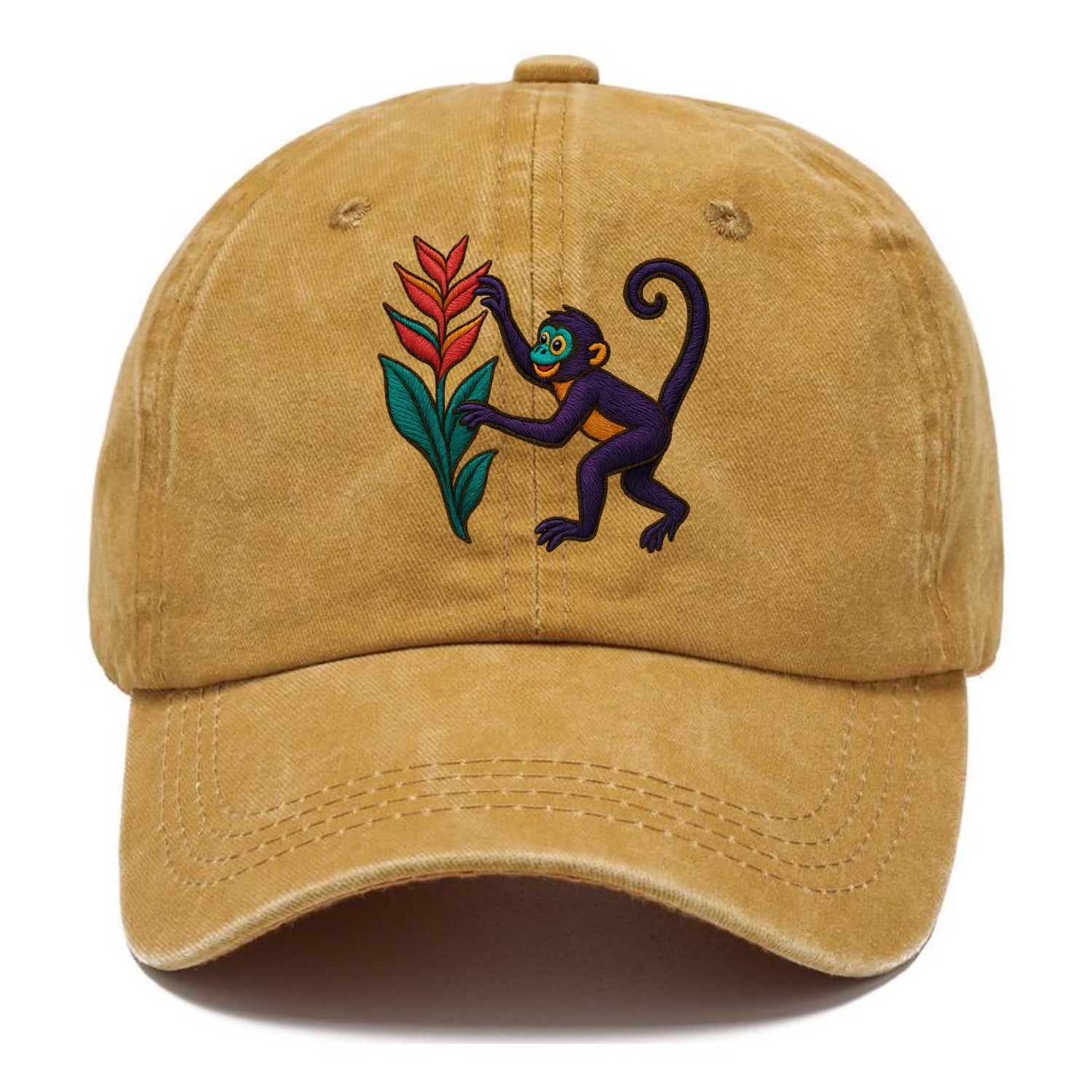 Spider Monkey - Classic Cap - Golden Harvest(Yellow)