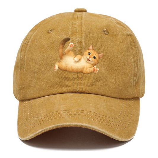 Therapy Cat  - Classic Cap - Golden Harvest(Yellow)
