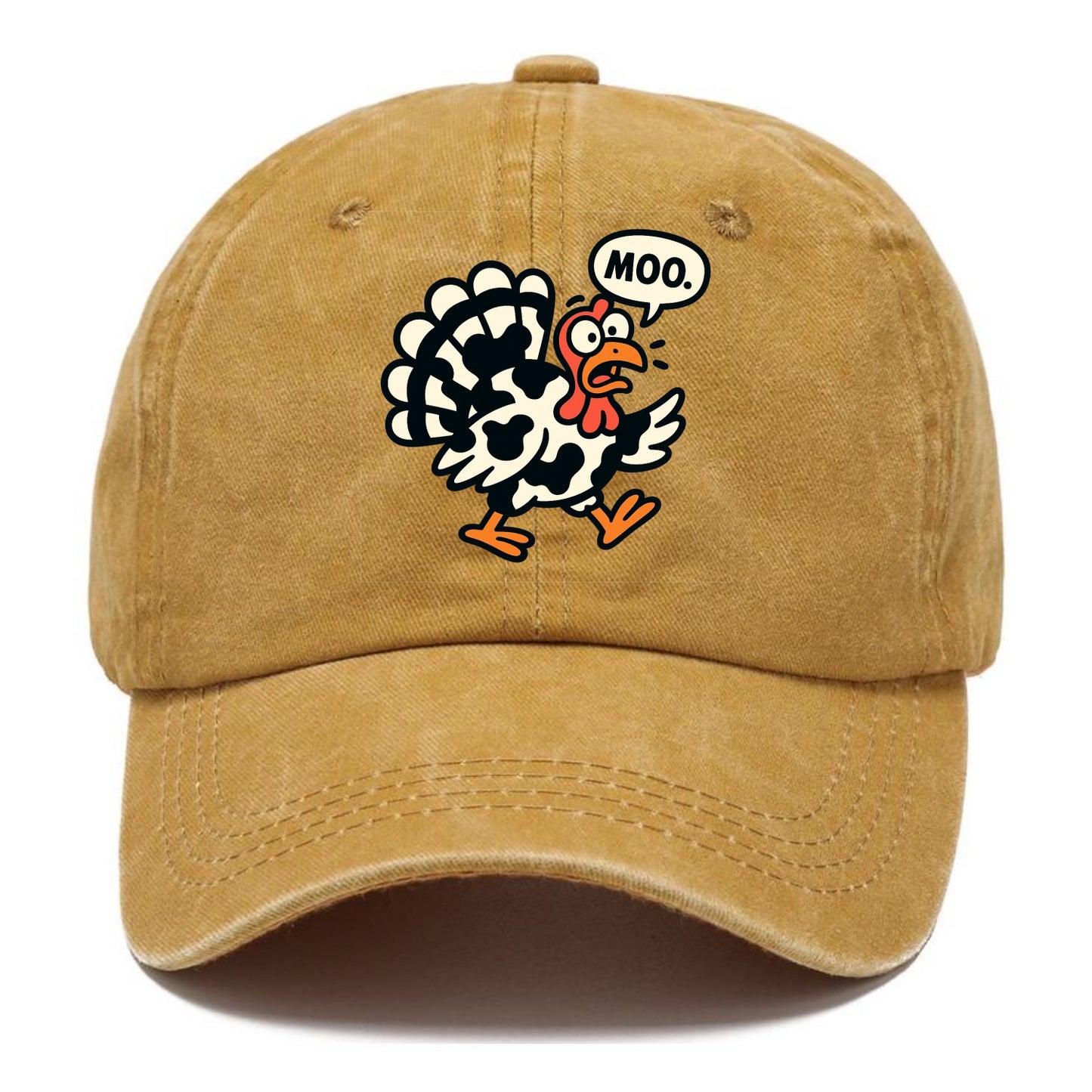 Mooing Turkey - Classic Cap - Golden Harvest(Yellow)