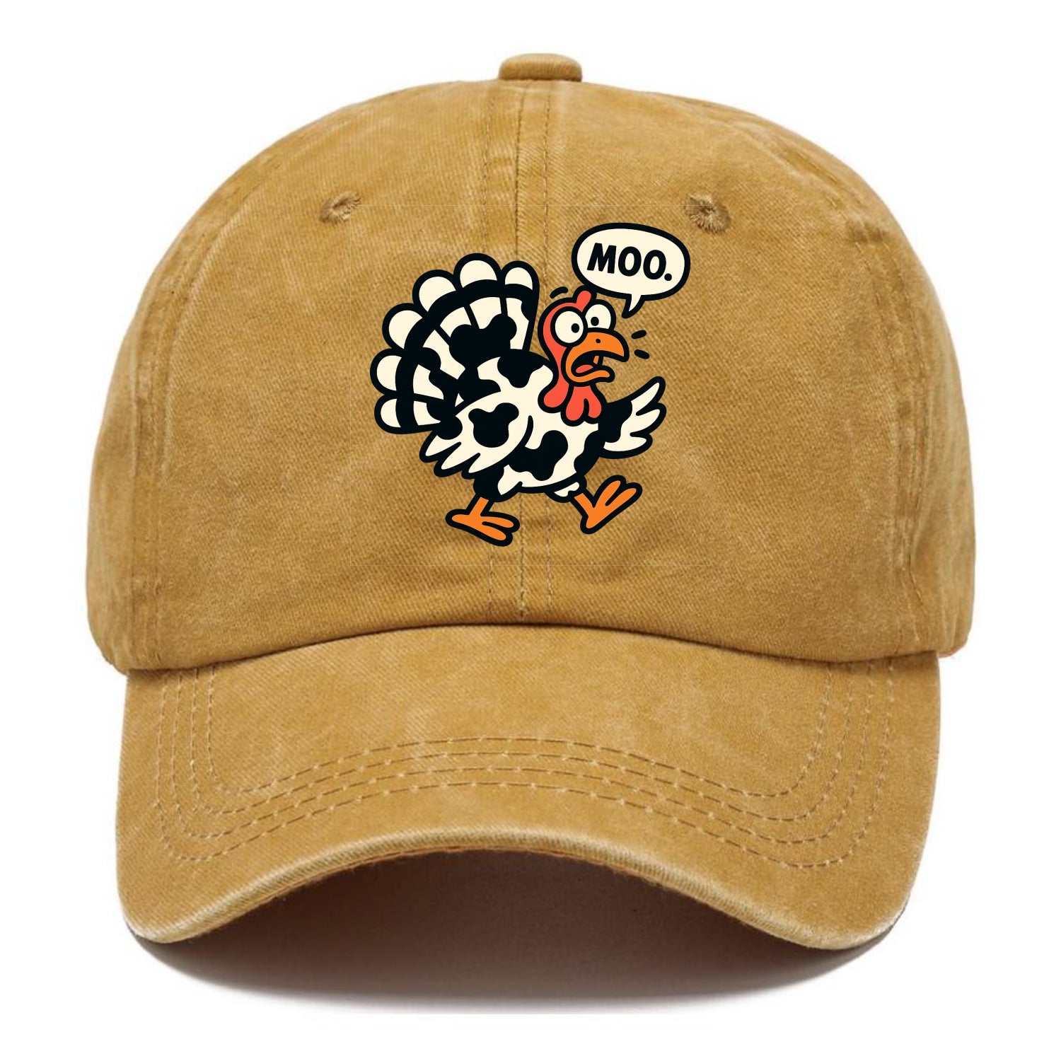 Mooing Turkey - Classic Cap - Golden Harvest(Yellow)