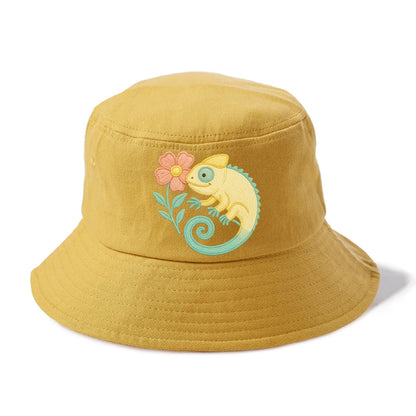 Yellow Chameleon - Bucket Hat - Golden Harvest(Yellow)