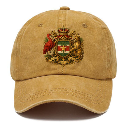 Suriname Star Emblem  - Classic Cap - Golden Harvest(Yellow)