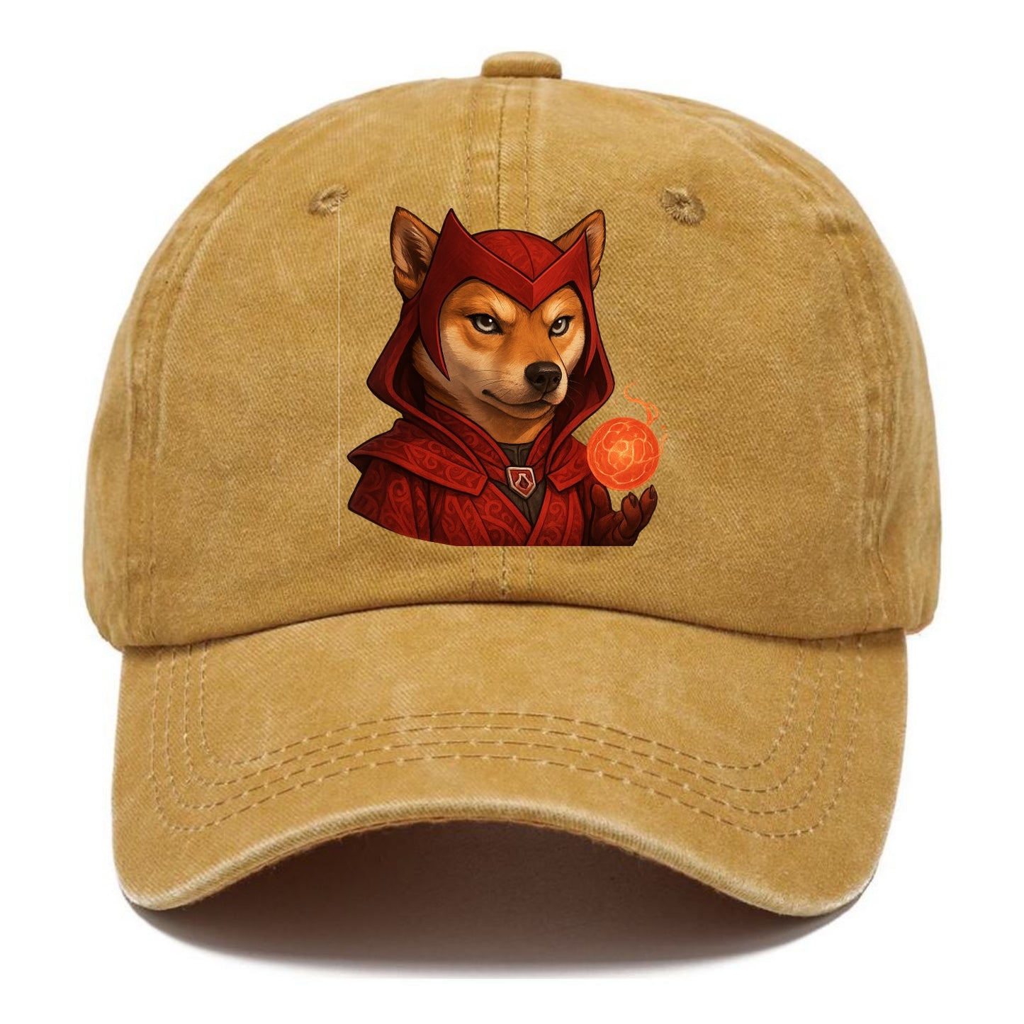 Shiba Inu Scarlet Witch  - Classic Cap - Golden Harvest(Yellow)