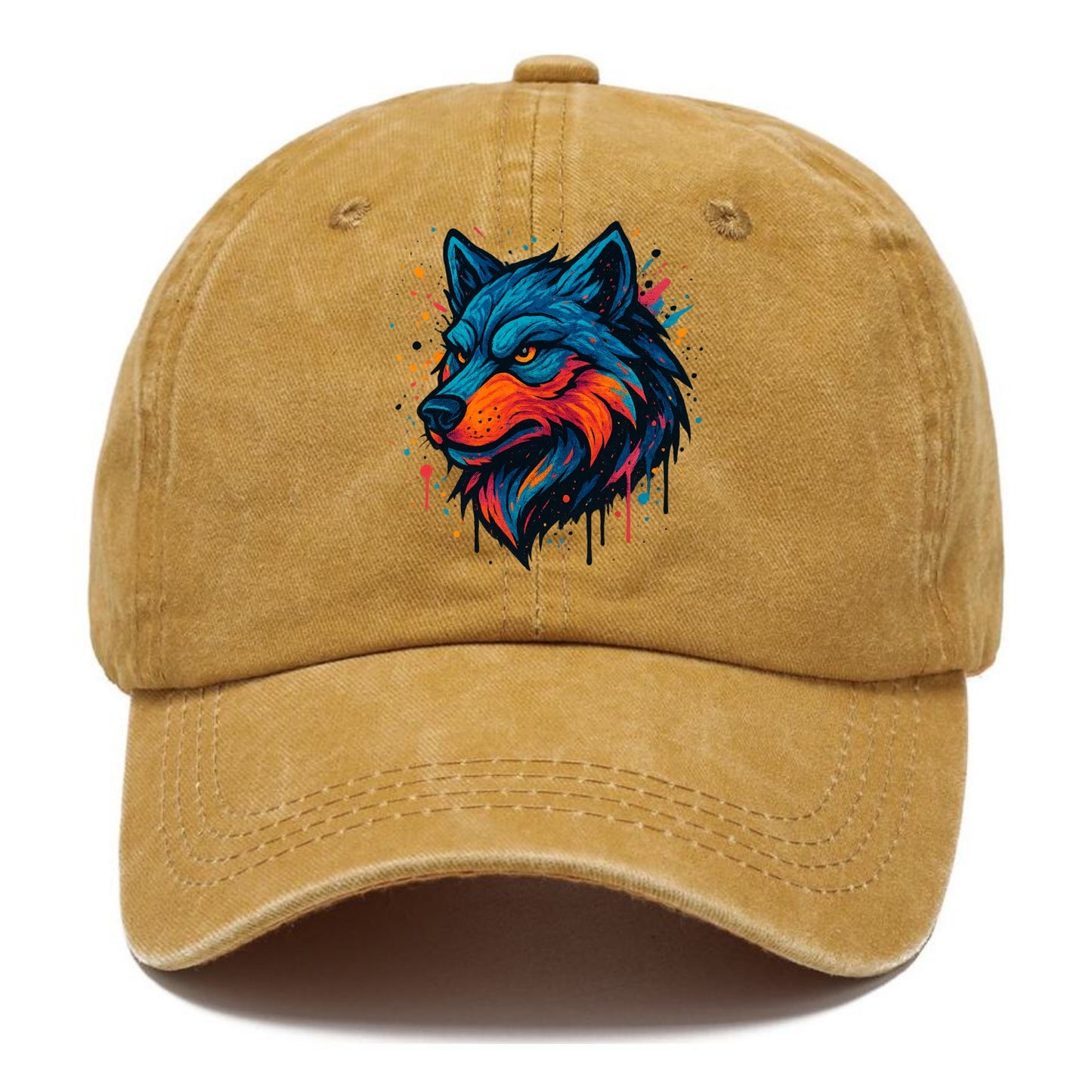 Velvet Wolf Royal  - Classic Cap - Golden Harvest(Yellow)