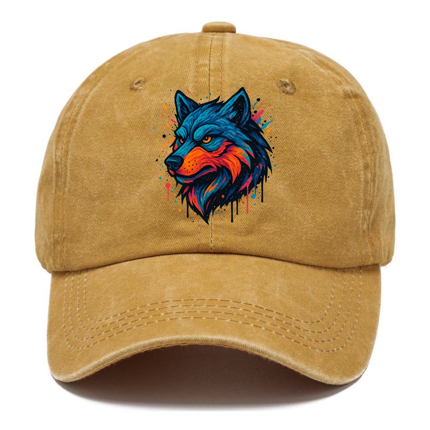 Velvet Wolf Royal  - Classic Cap - Golden Harvest(Yellow)