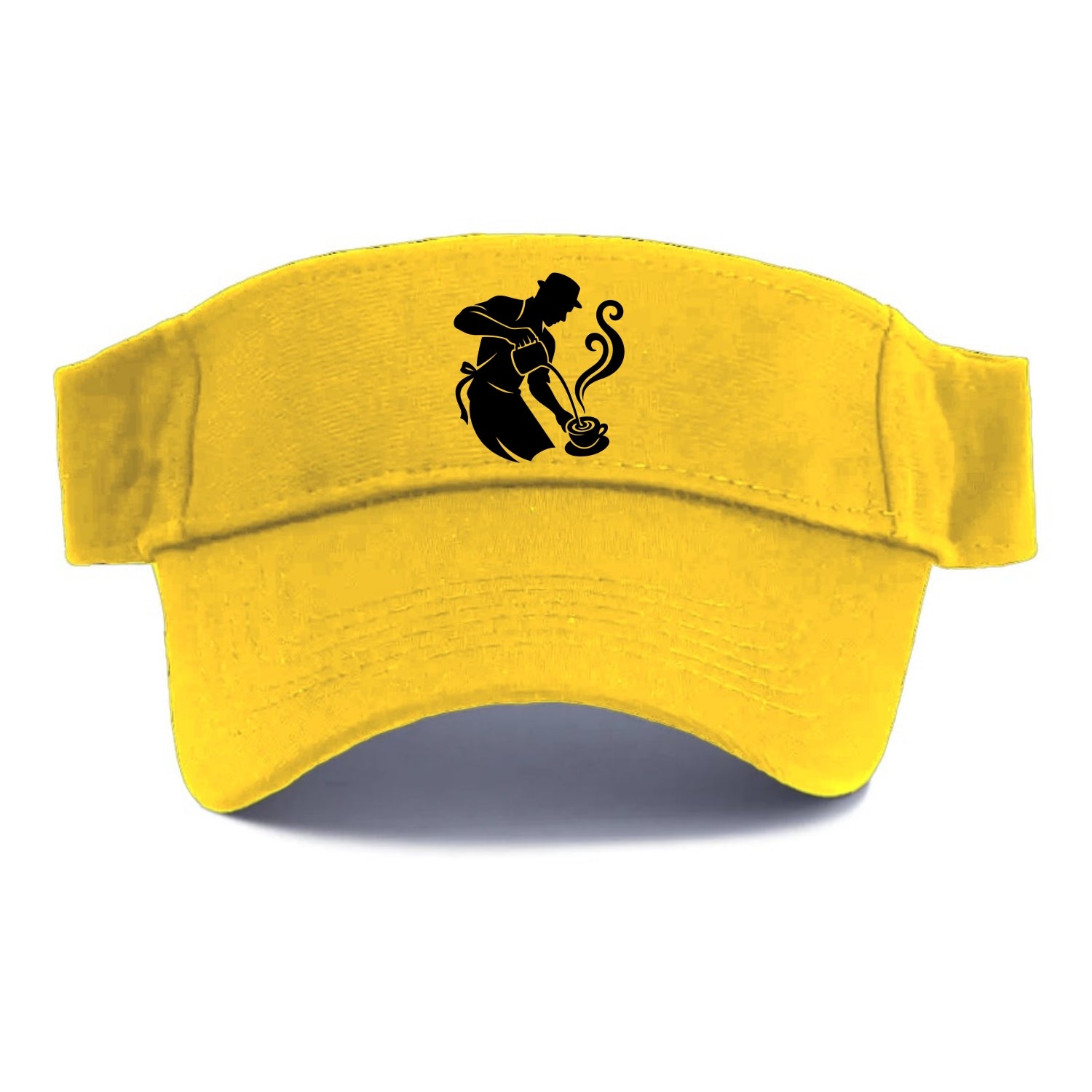 Barista creating latte art - Visor - Golden Harvest(Yellow)
