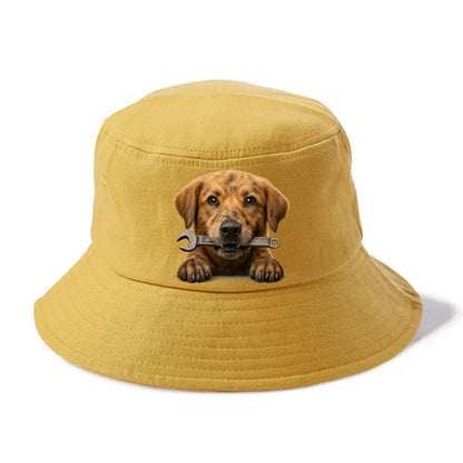 Mechanic Dog  - Bucket Hat - Golden Harvest(Yellow)