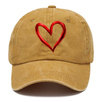 Love Heart - Classic Cap - Golden Harvest(Yellow)