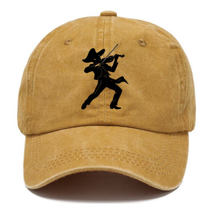 Mariachi violinist passionate performance - Classic Cap - Golden Harvest(Yellow)