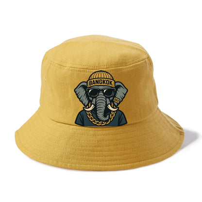 Bangkok Elephant - Bucket Hat - Golden Harvest(Yellow)