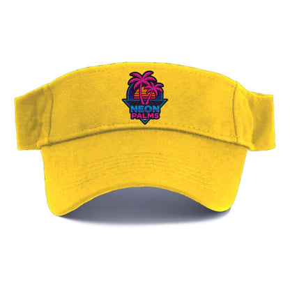 Neon Palms - Visor - Golden Harvest(Yellow)