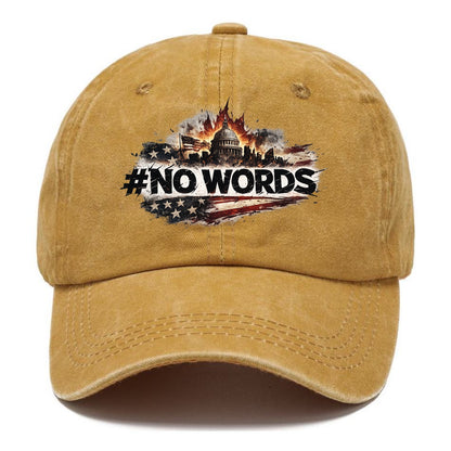 No Words! - Classic Cap - Golden Harvest(Yellow)