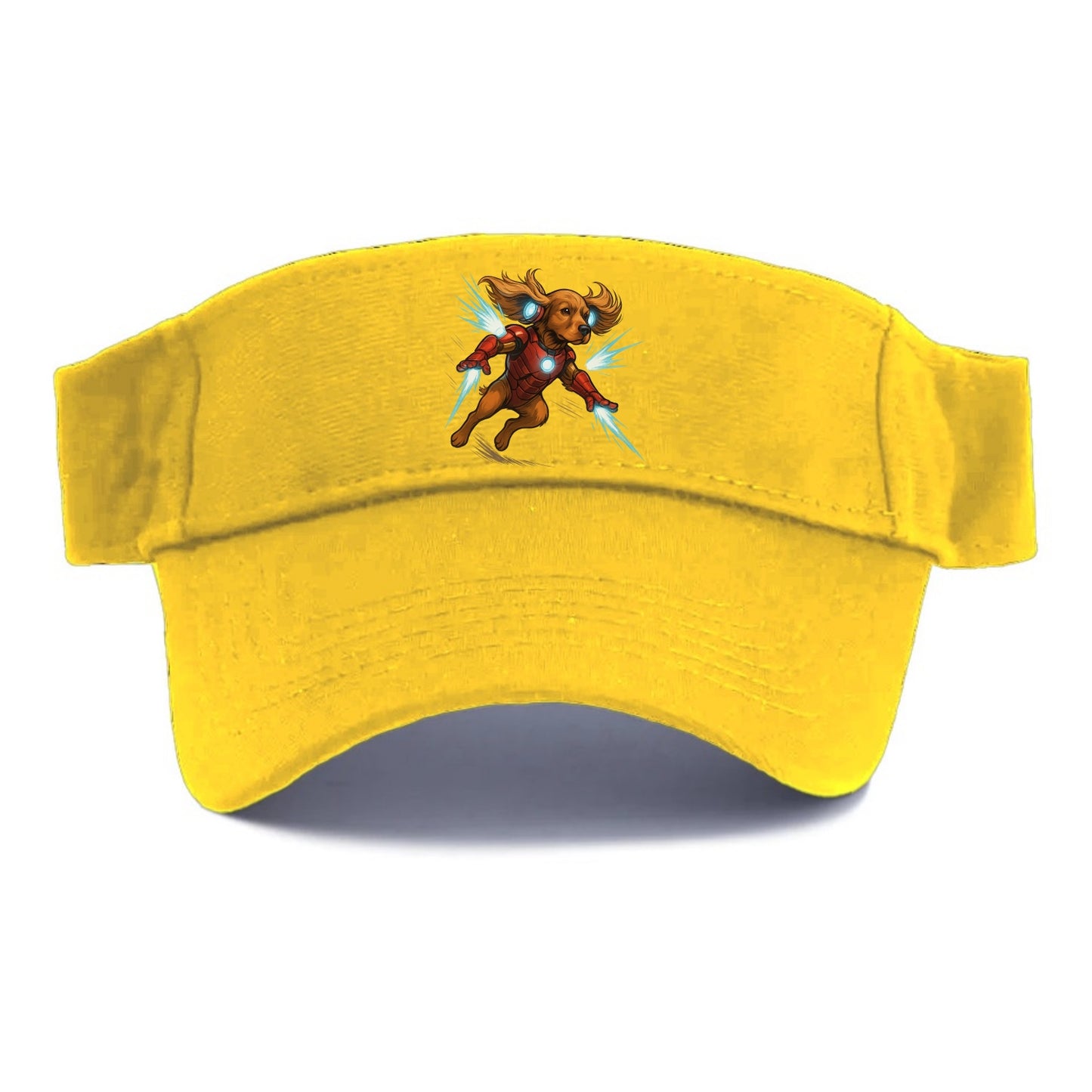 Cocker Spaniel Iron Man  - Visor - Golden Harvest(Yellow)