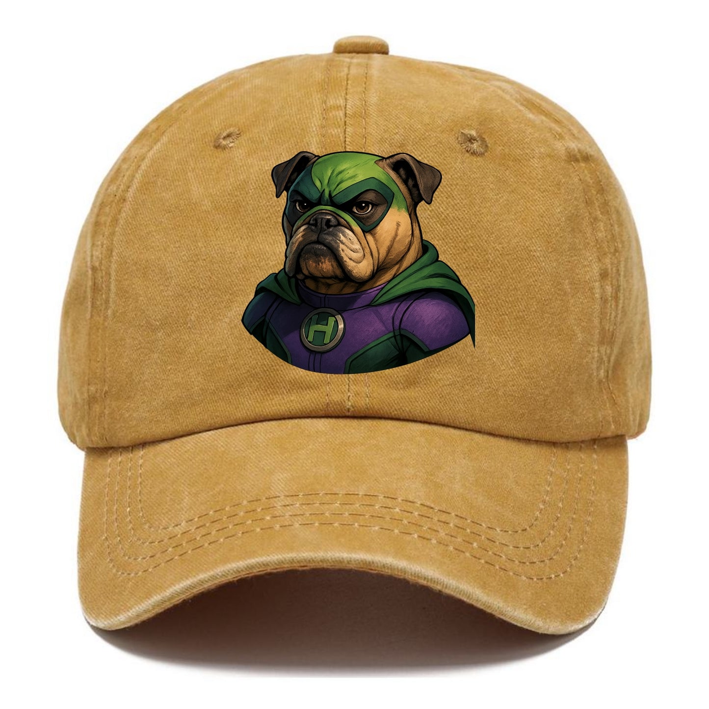 Bulldog Strong Hero  - Classic Cap - Golden Harvest(Yellow)