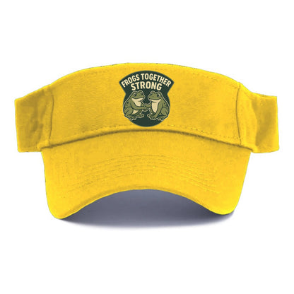 Frogs Together Strong 3 - Visor - Golden Harvest(Yellow)