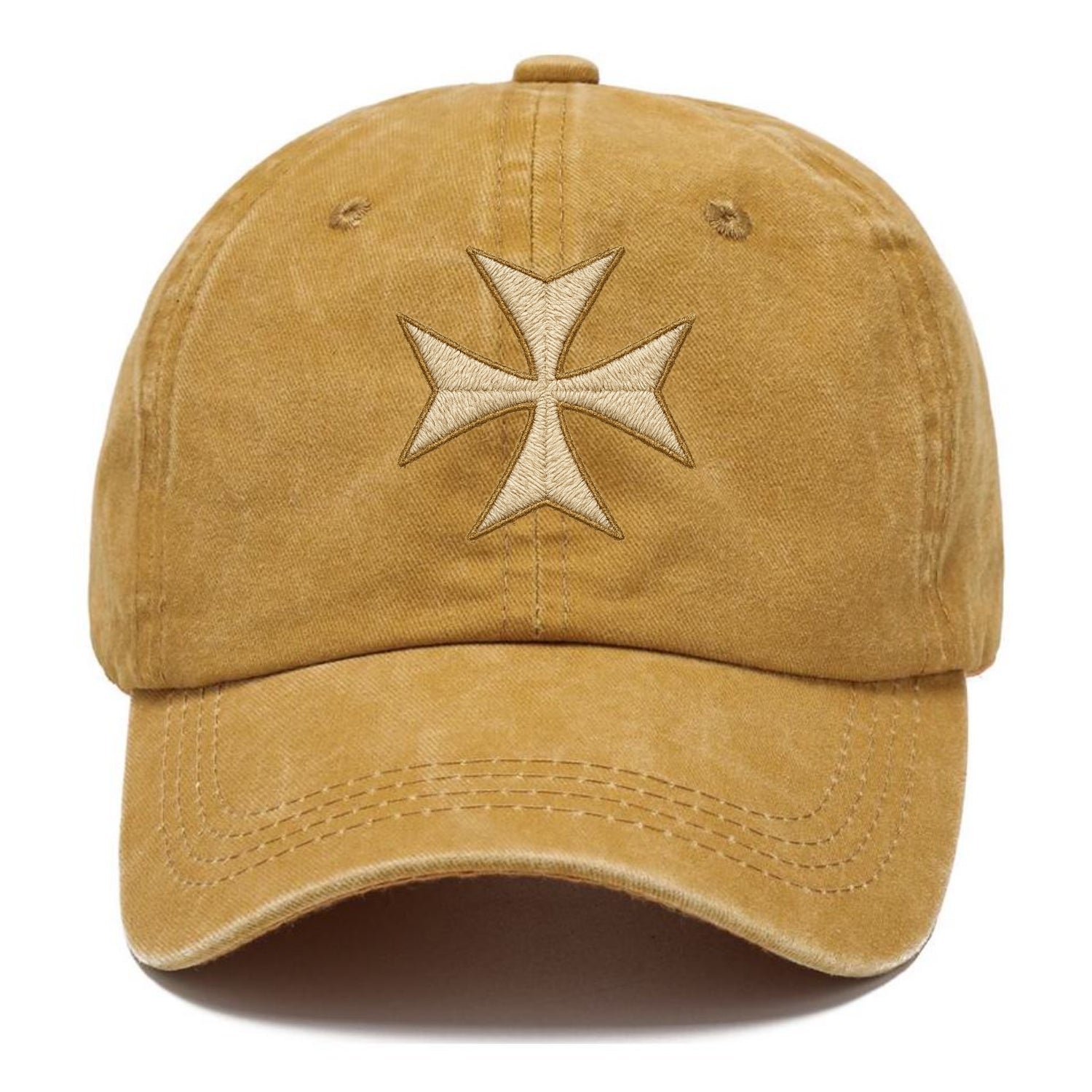 Hospitaller Cross  - Classic Cap - Golden Harvest(Yellow)