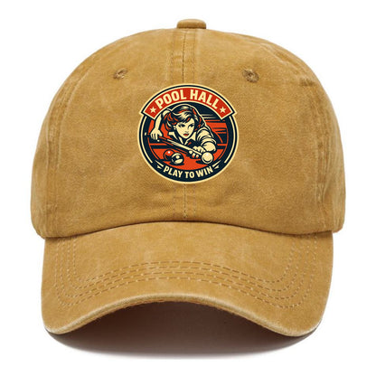 Cue Queen Emblem - Classic Cap - Golden Harvest(Yellow)