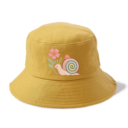 Coral Snail - Bucket Hat - Golden Harvest(Yellow)