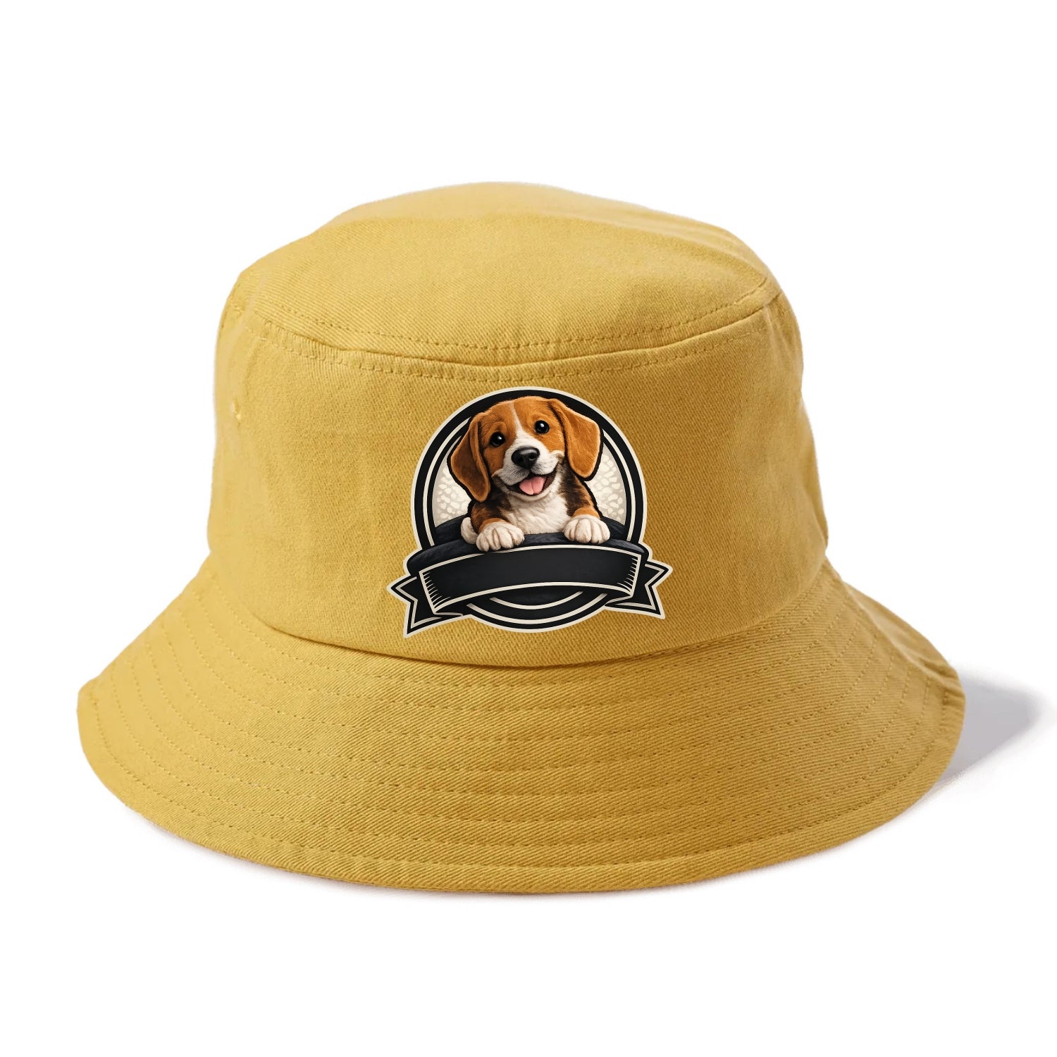 Paws Up Beagle - Bucket Hat - Golden Harvest(Yellow)
