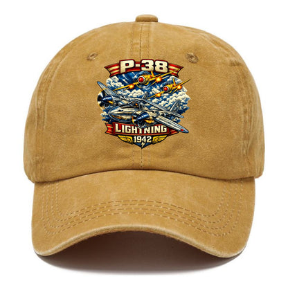 P 38 Lightning - Classic Cap - Golden Harvest(Yellow)