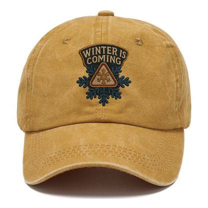 Winter Is Coming  - Classic Cap - Golden Harvest(Yellow)