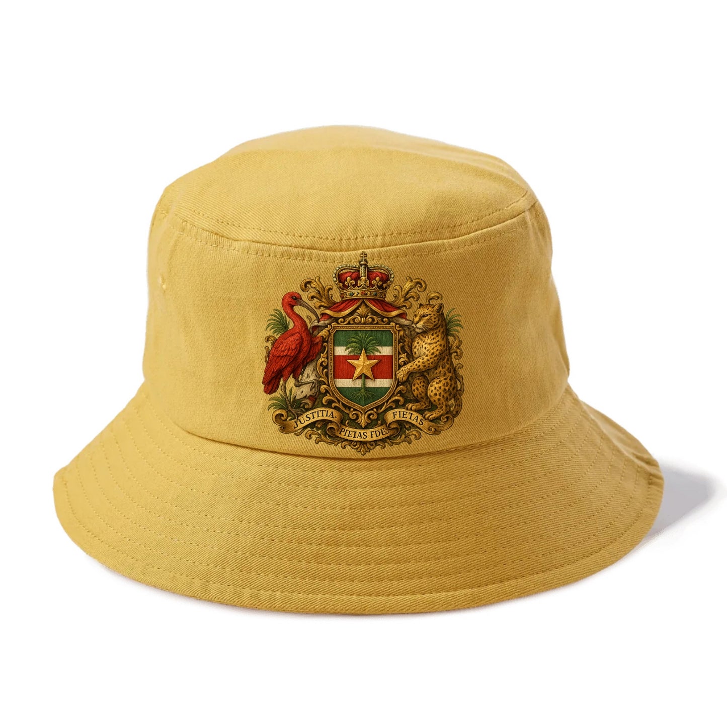 Suriname Star Emblem  - Bucket Hat - Golden Harvest(Yellow)