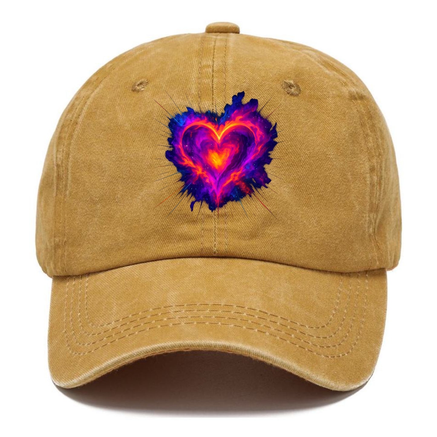Heart Nebula - Cosmic heart-shaped nebul Classic Cap - Golden Harvest(Yellow)