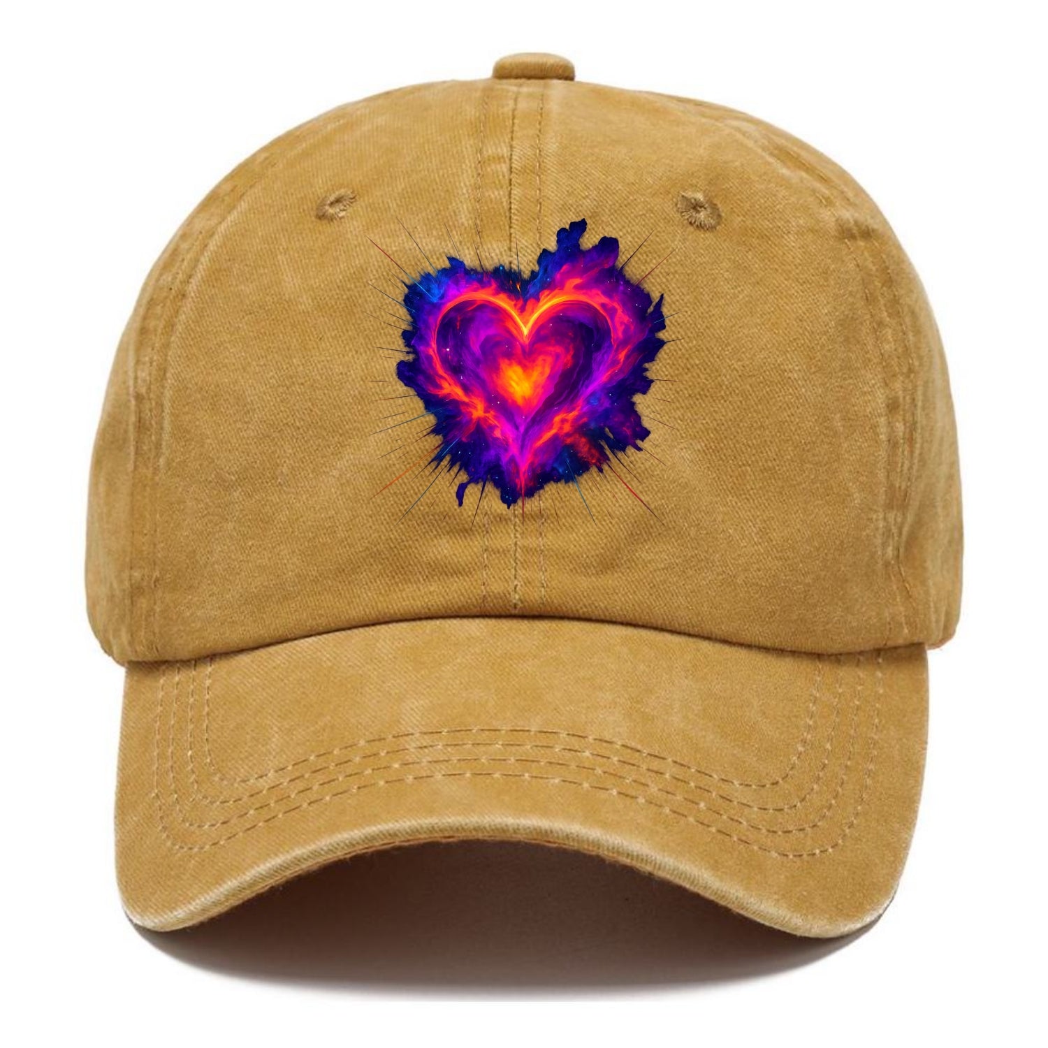 Heart Nebula - Cosmic heart-shaped nebul Classic Cap - Golden Harvest(Yellow)
