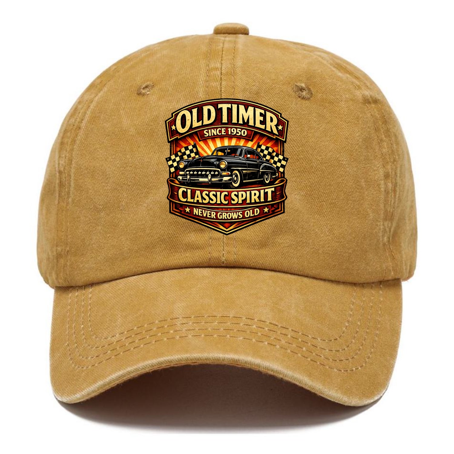 Old Timer Classic Spirit - Classic Cap - Golden Harvest(Yellow)