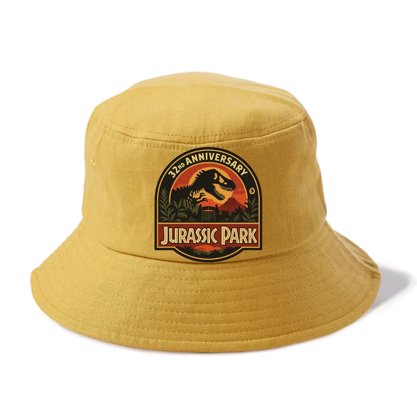 Jurassic Park 32nd Anniversary - Bucket Hat - Golden Harvest(Yellow)