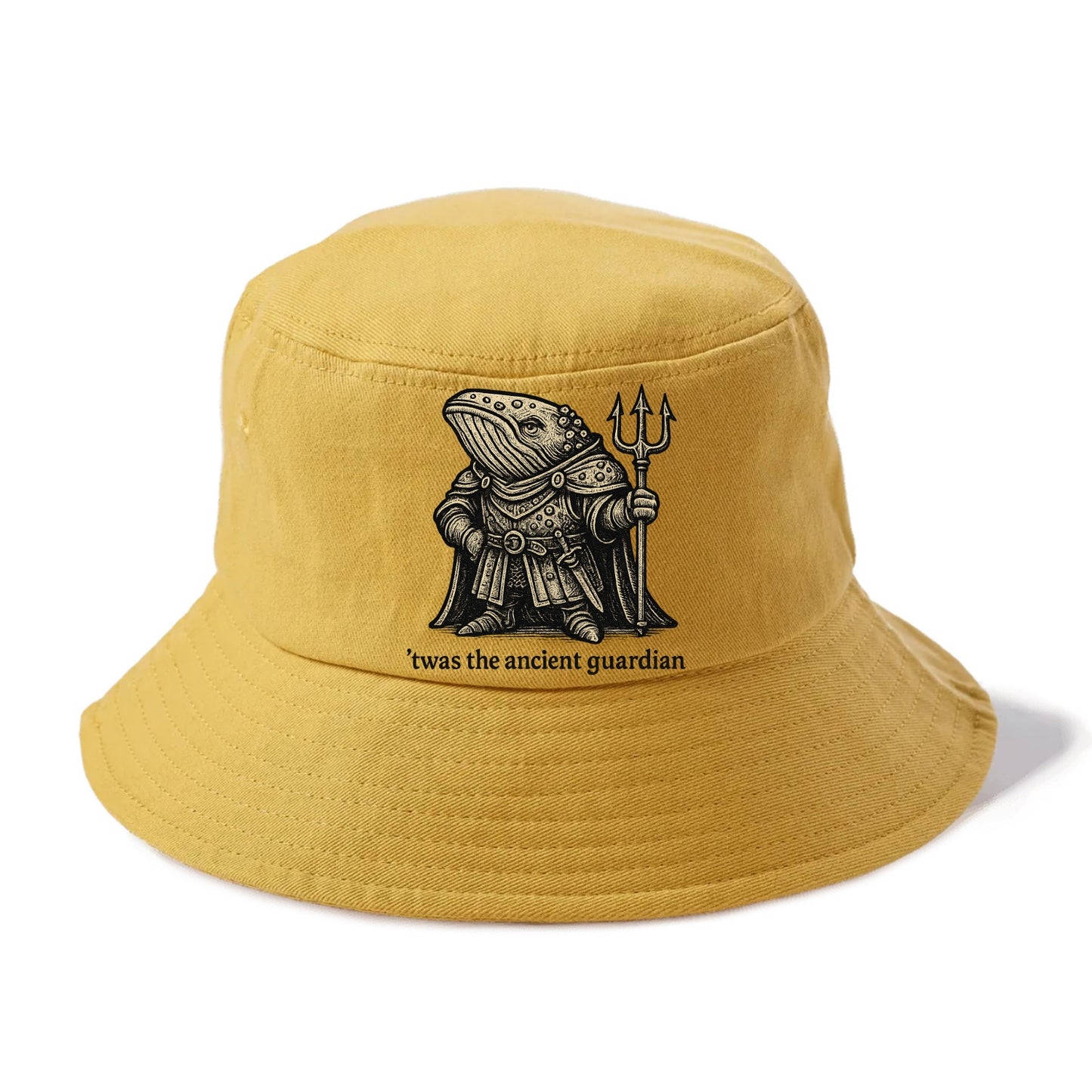 Whale Ancient Guardian  - Bucket Hat - Golden Harvest(Yellow)