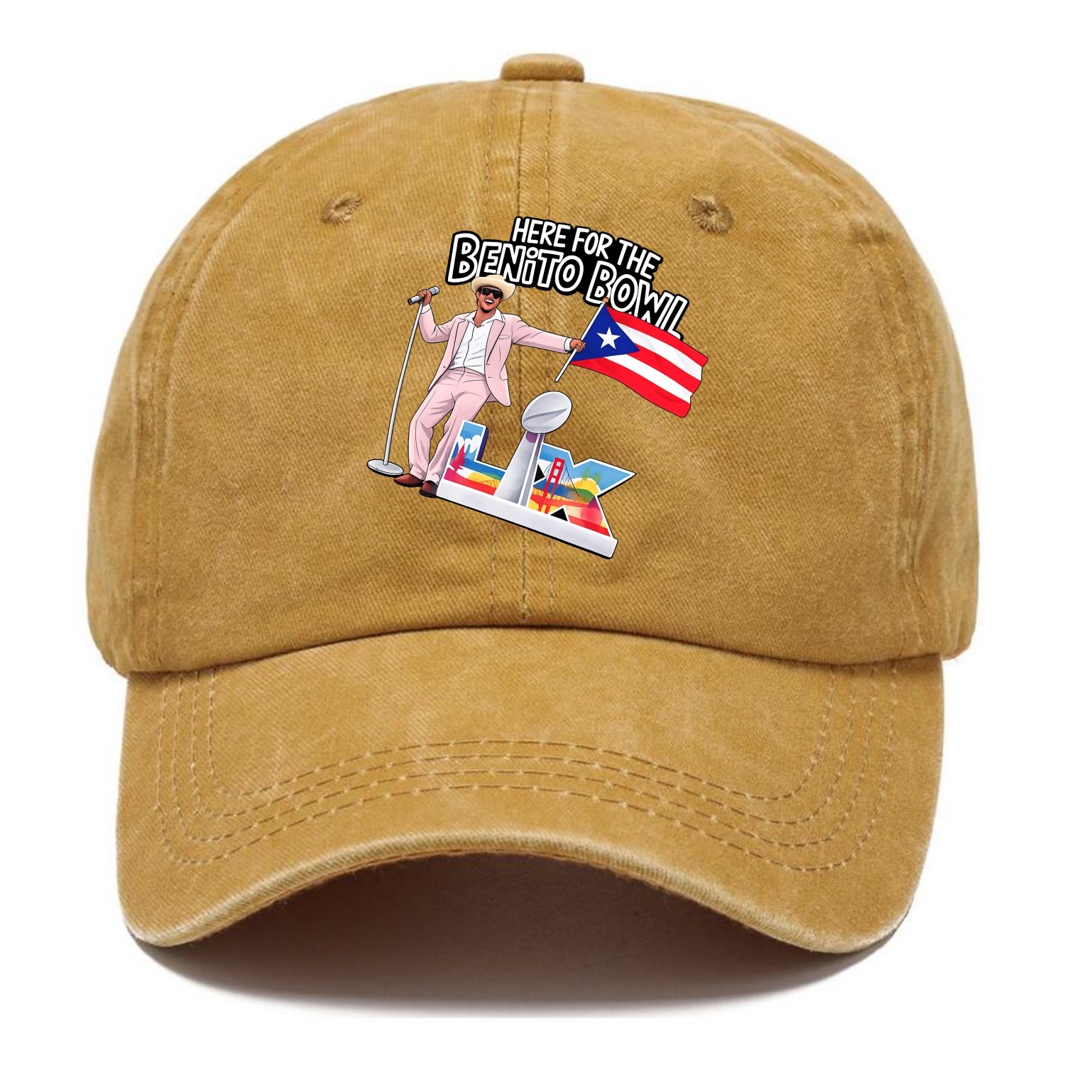 Here For The Bento Bowl - Classic Cap - Golden Harvest(Yellow)