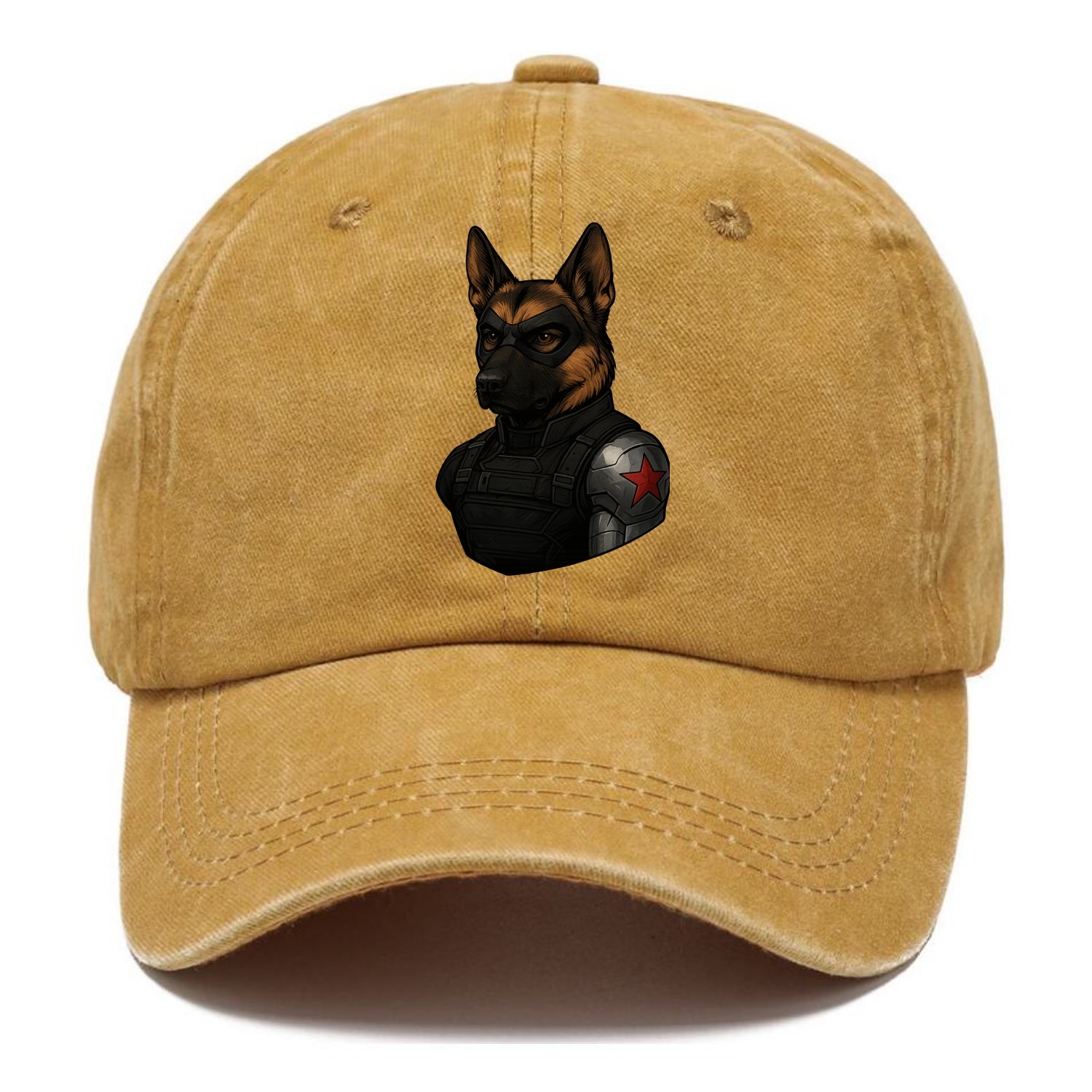 German Shepherd Winter Soldier  - Classic Cap - Golden Harvest(Yellow)