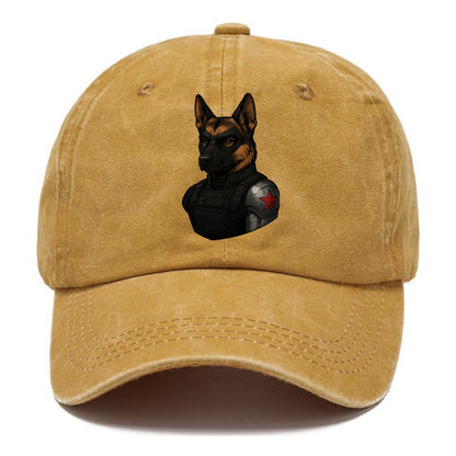 German Shepherd Winter Soldier  - Classic Cap - Golden Harvest(Yellow)