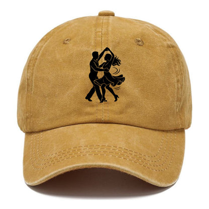 Salsa dancers spinning turn - Classic Cap - Golden Harvest(Yellow)