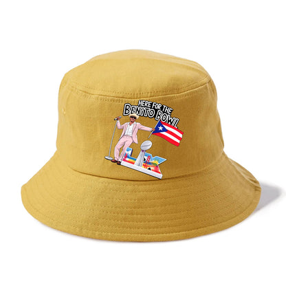 Here For The Bento Bowl - Bucket Hat - Golden Harvest(Yellow)