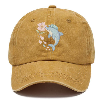 Dolphin Sakura Leap  - Classic Cap - Golden Harvest(Yellow)