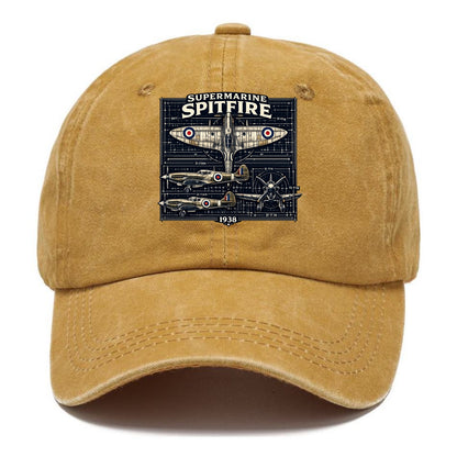 Spitfire Blueprint - Classic Cap - Golden Harvest(Yellow)
