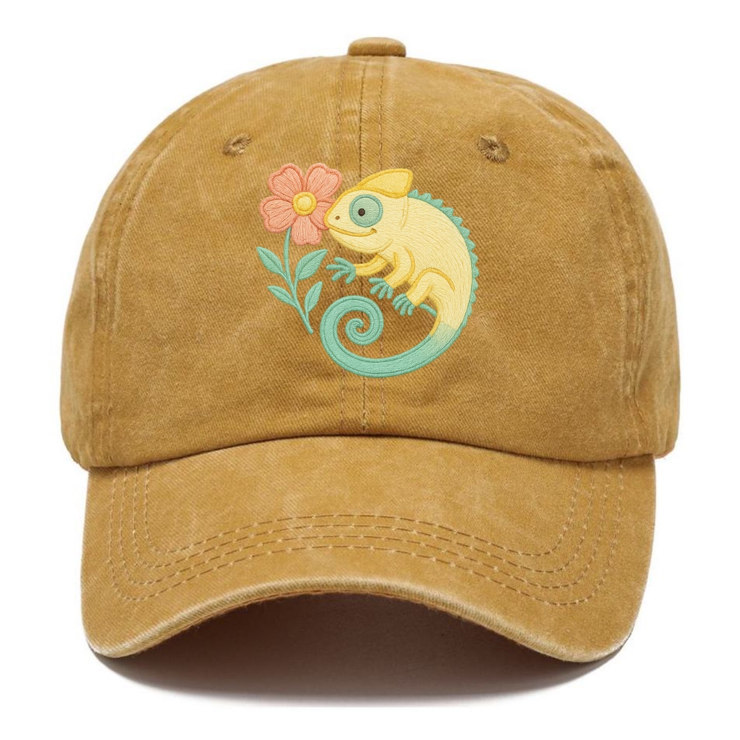 Yellow Chameleon - Classic Cap - Golden Harvest(Yellow)