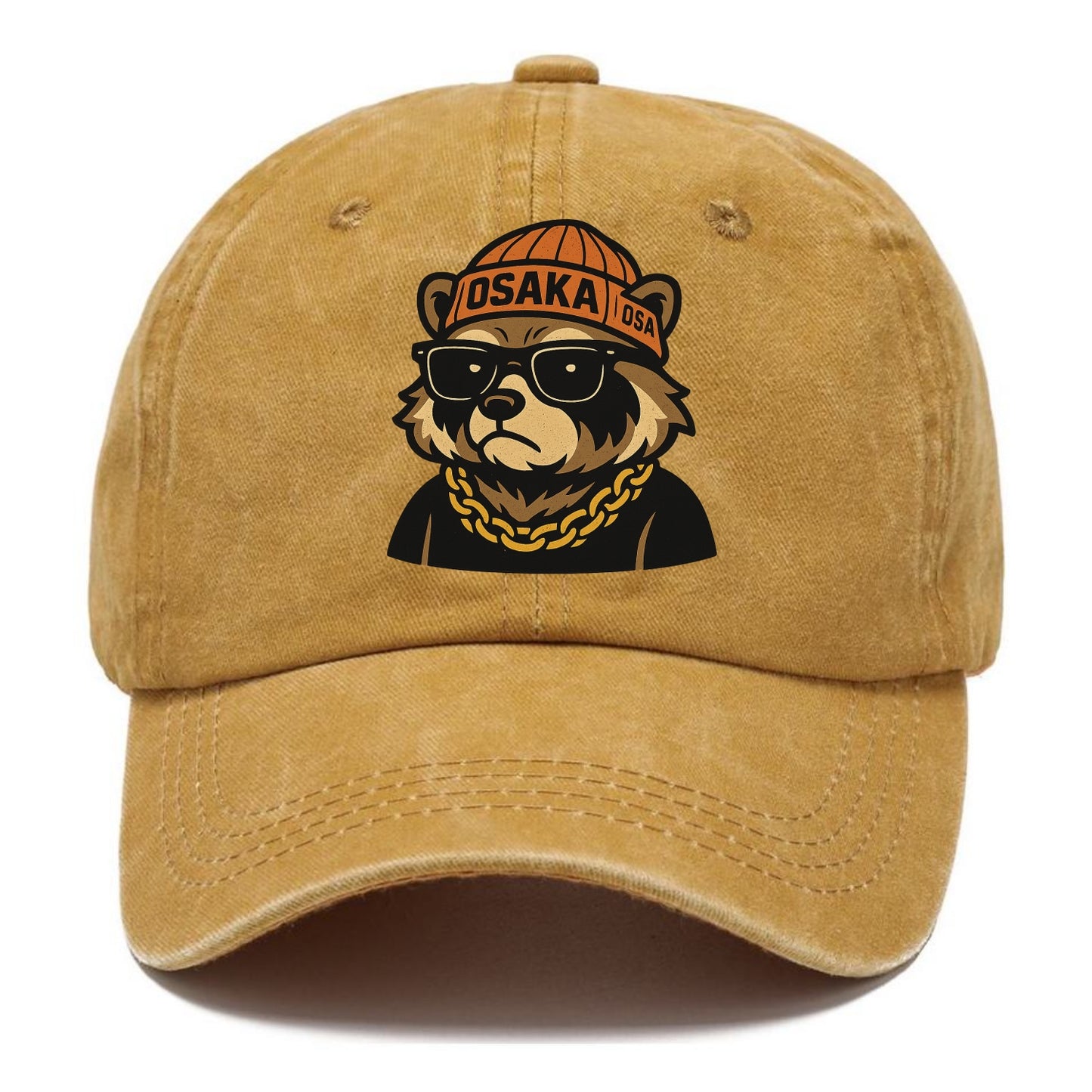 Osaka Tanuki - Classic Cap - Golden Harvest(Yellow)