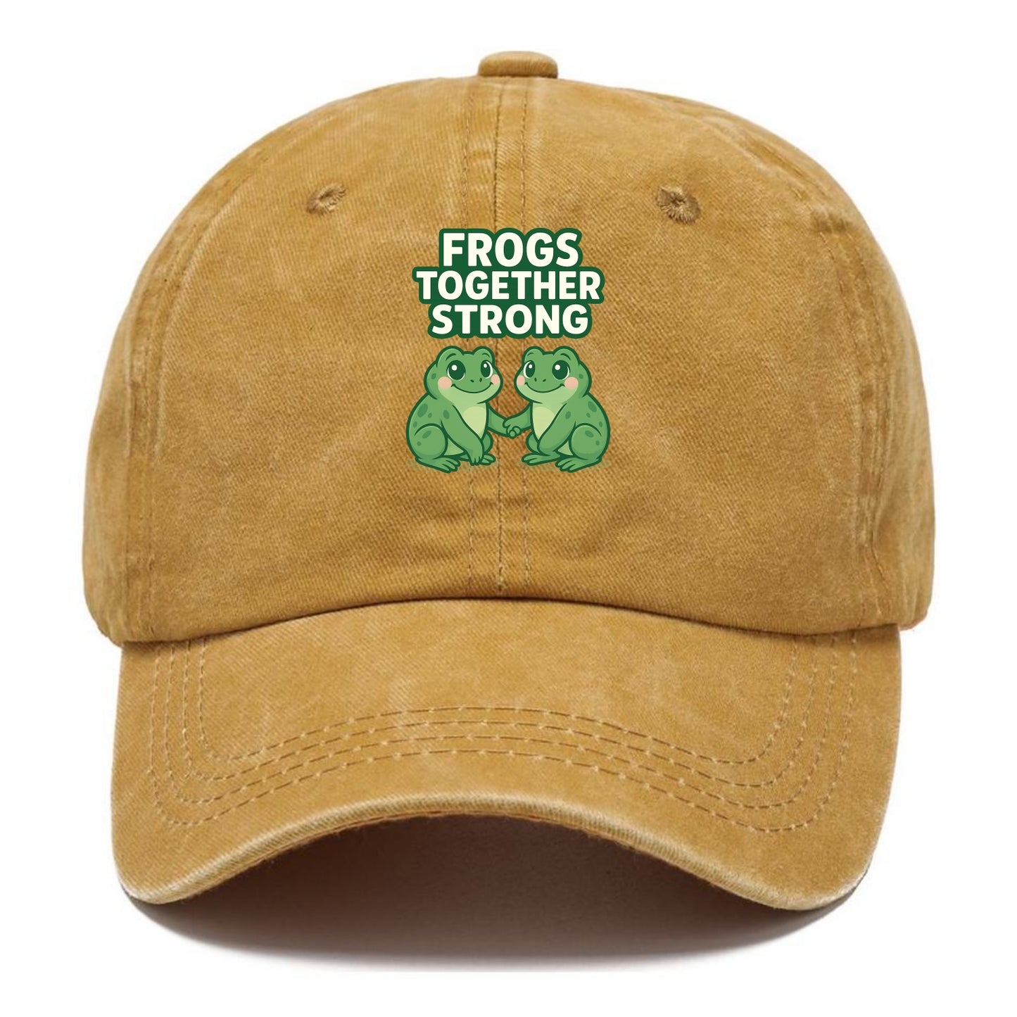 Frogs Together Strong 2 - Classic Cap - Golden Harvest(Yellow)